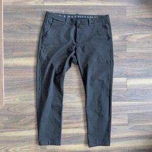 DU/ER Ultra Stretch Slim Black Pants